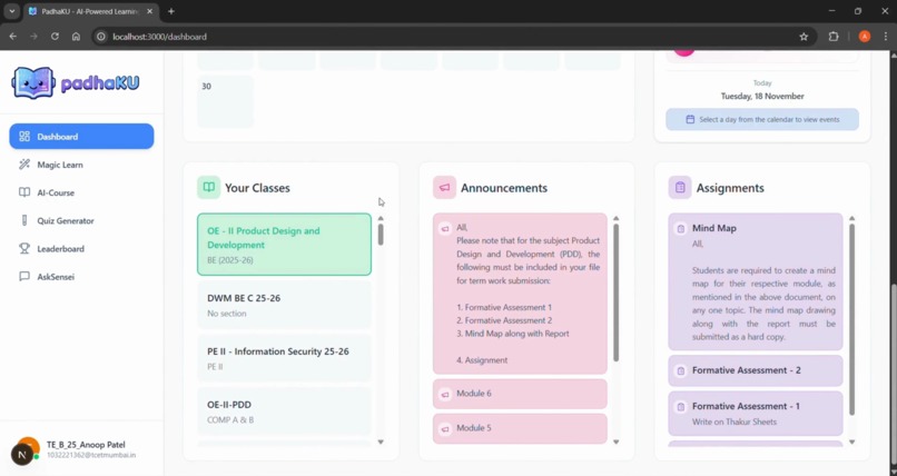 PadhaKU – screenshot 4