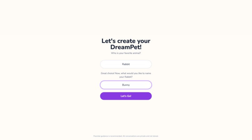 DreamPet – screenshot 1