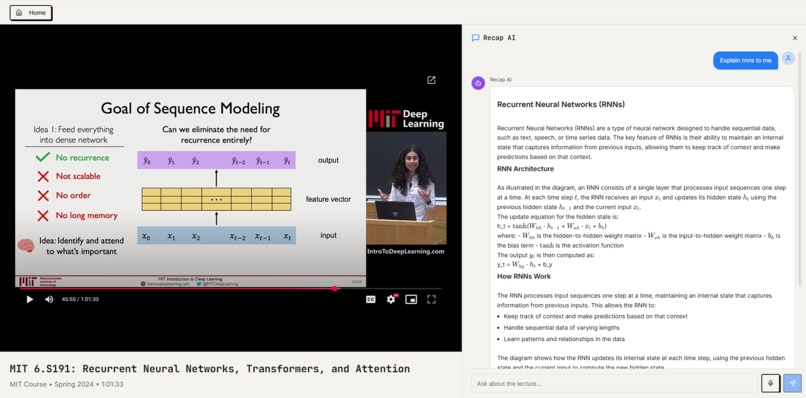 Recap – screenshot 2