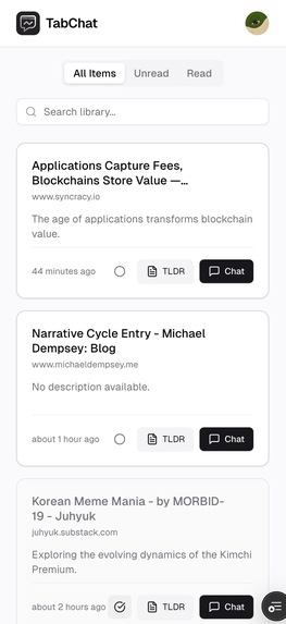 TabChat – screenshot 3