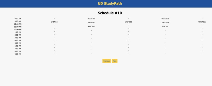 UD StudyPath – screenshot 1