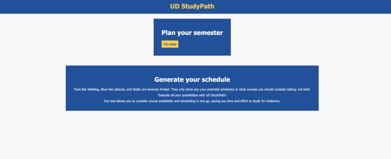 UD StudyPath – screenshot 2