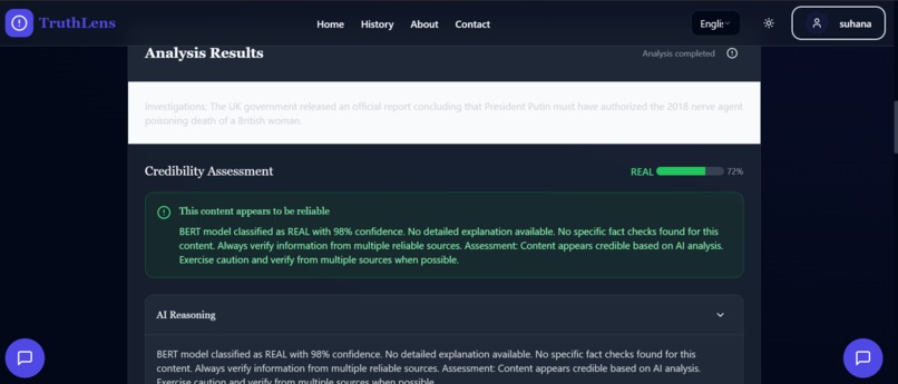 Truth Lens – screenshot 1