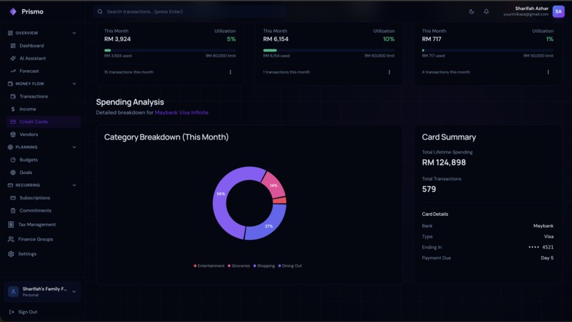 Prismo Finance – screenshot 7