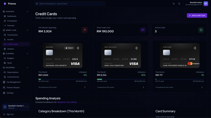 Prismo Finance – screenshot 12