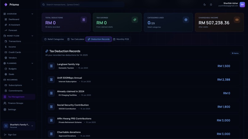 Prismo Finance – screenshot 15