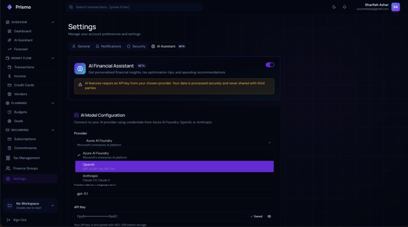 Prismo Finance – screenshot 16