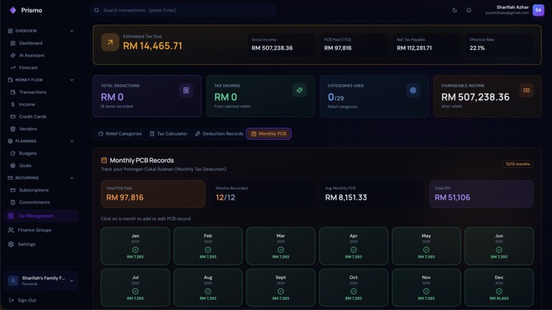 Prismo Finance – screenshot 19