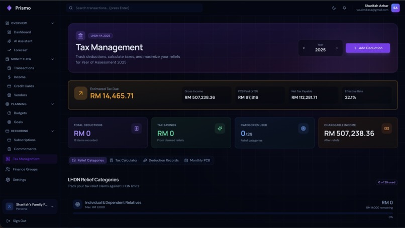 Prismo Finance – screenshot 22