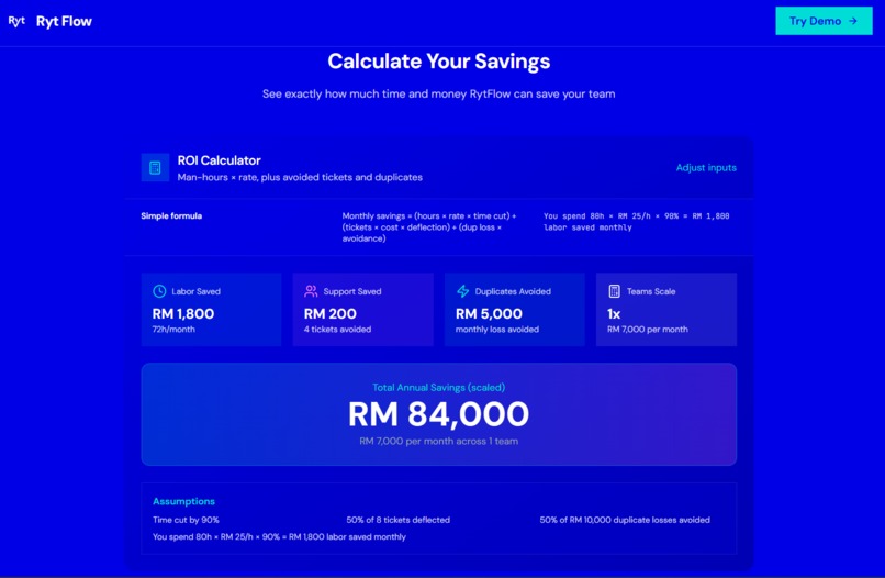 Ryt Flow, cursor like banking for power users – screenshot 5