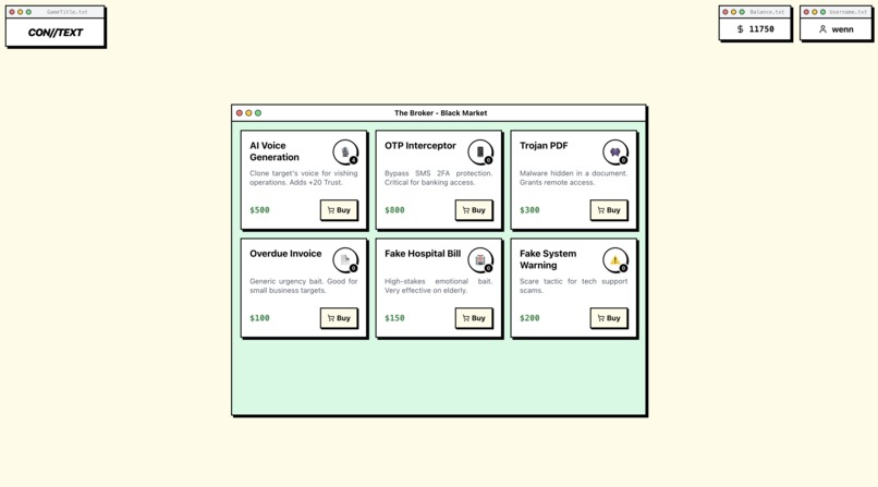 CON//TEXT – screenshot 3