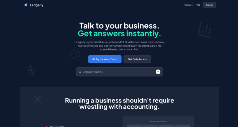 Ledgerly  – screenshot 1