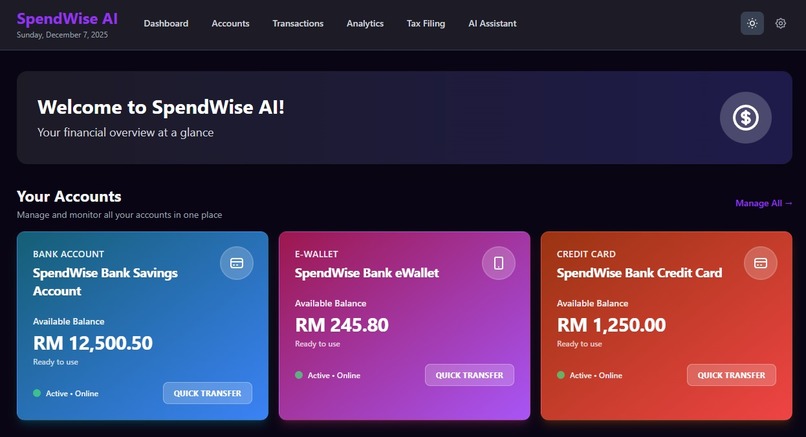 SpendWise AI – screenshot 1