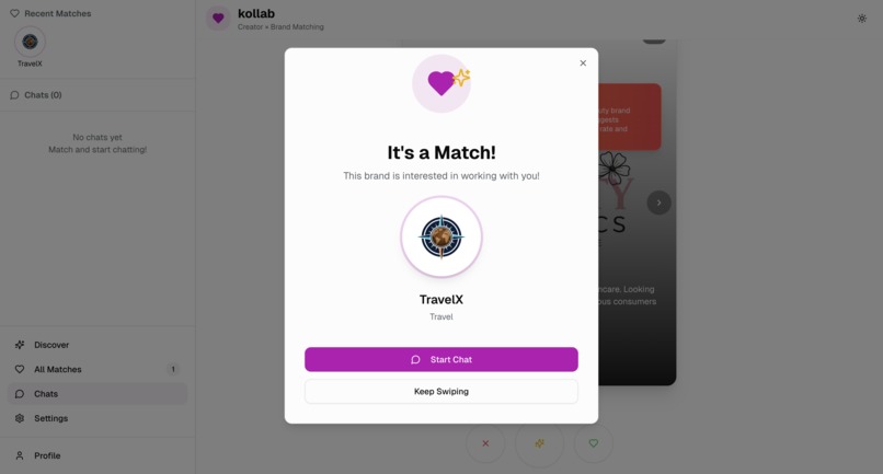 kollab project – screenshot 7