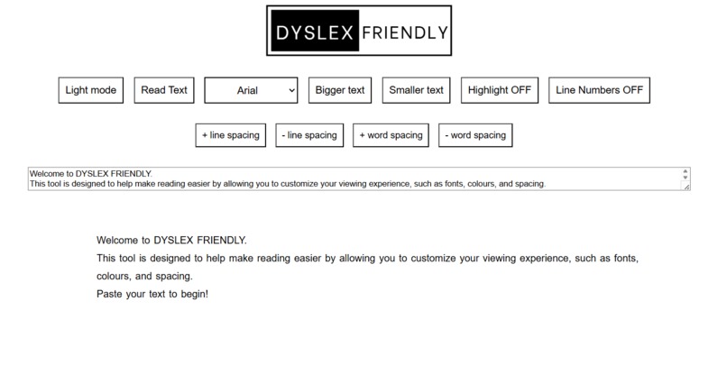 Dyslex Friendly – screenshot 1