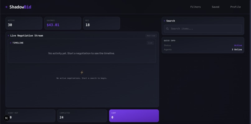 ShadowBid – screenshot 1