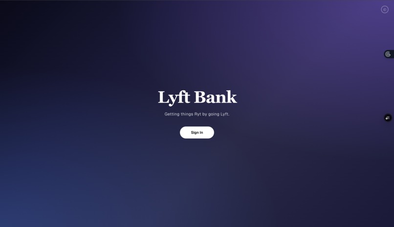 Lyft Bank – screenshot 1