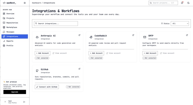 opsNest – screenshot 1