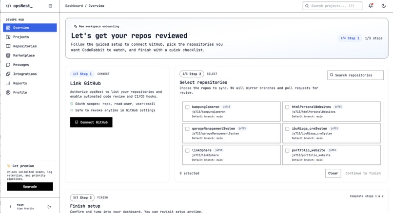 opsNest – screenshot 4