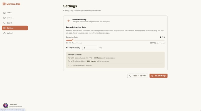 Memora Clip – screenshot 2
