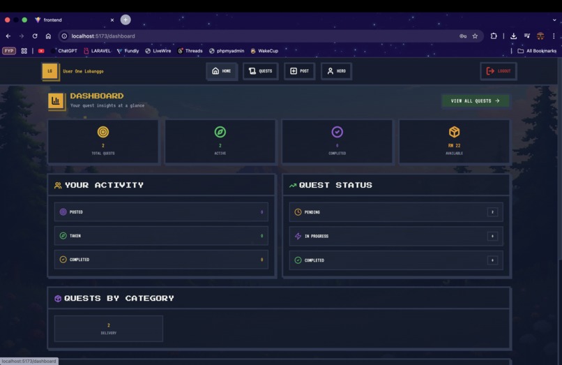 LobangGo - Connecting Campus Gaps with Student Hustle – screenshot 2
