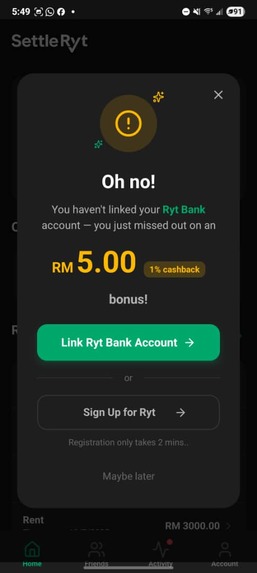 SettleRyt – screenshot 4