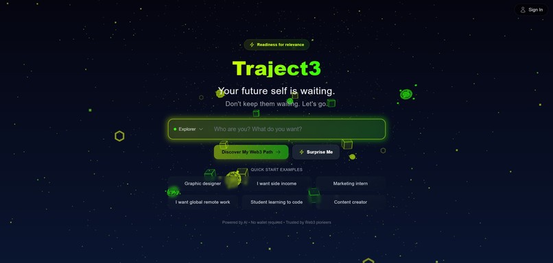 Traject3 – screenshot 1