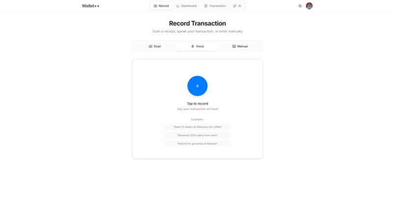 Wallet++ – screenshot 2