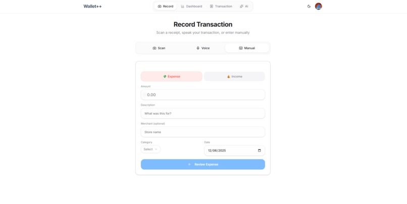 Wallet++ – screenshot 6