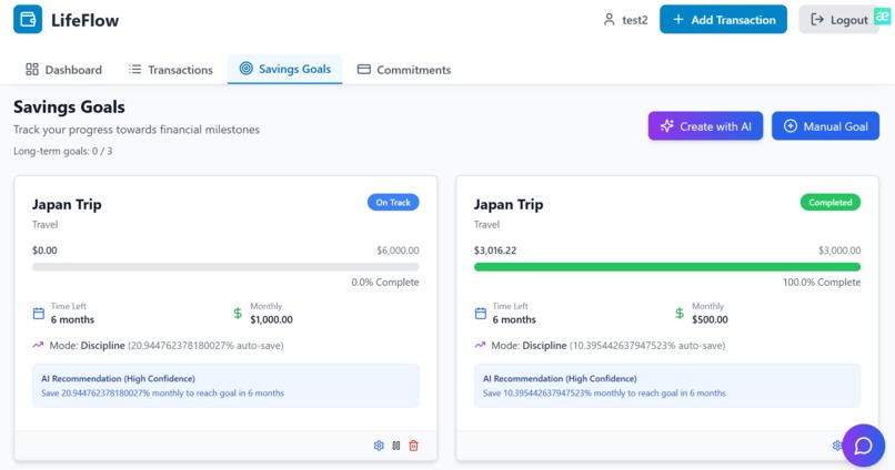 LifeFlow – screenshot 3
