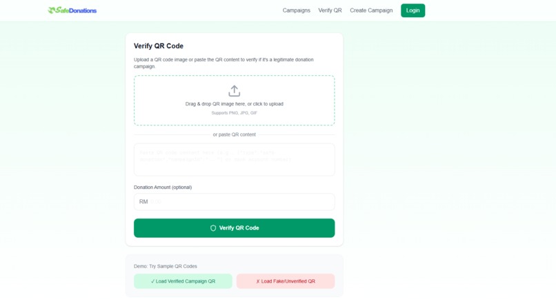 SafeDonations – screenshot 4