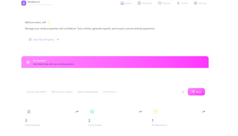 SewaSecure – screenshot 1