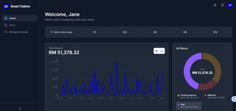SmartClaim – screenshot 1