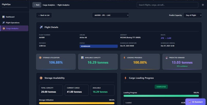 FlightOps – screenshot 2