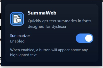 SummaWeb – screenshot 2