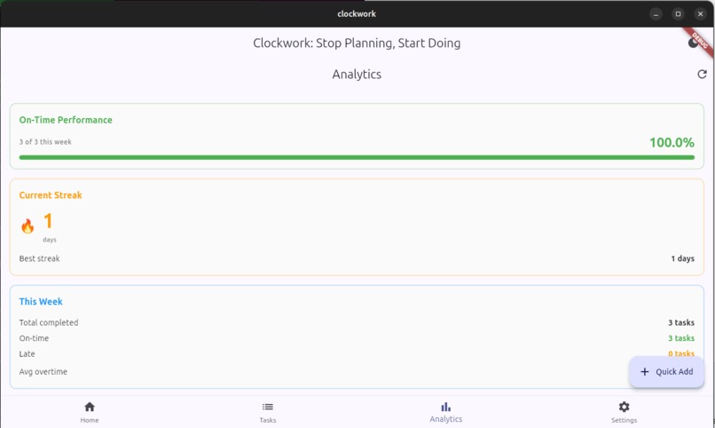 Clockwork: Stop Planning, Start Doing. – screenshot 3