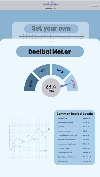 SensorySafe – screenshot 1