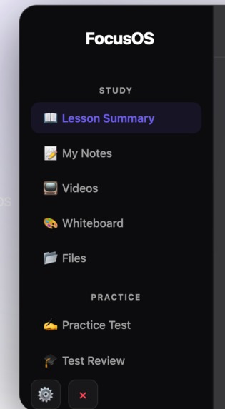 FocusOS – screenshot 4