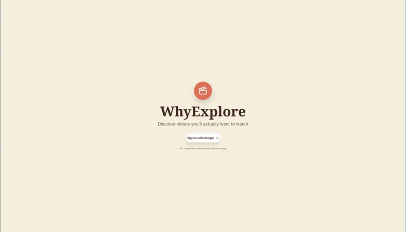 Why Explore – screenshot 1