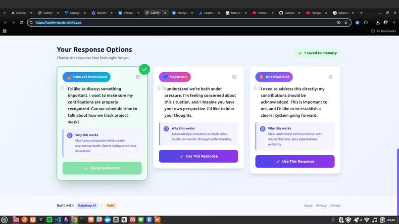 Calmly-Coach – screenshot 3