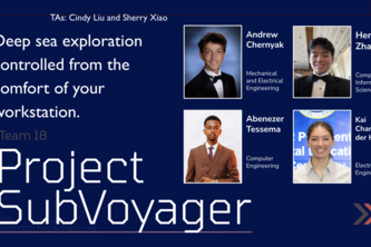 ESE 1110, Team 18, SubVoyager