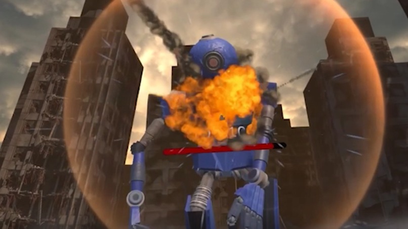 Sumo Fighter vs GiantRobo – screenshot 1