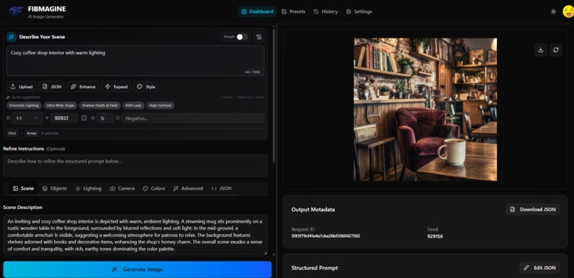 Fibmagine  – screenshot 1