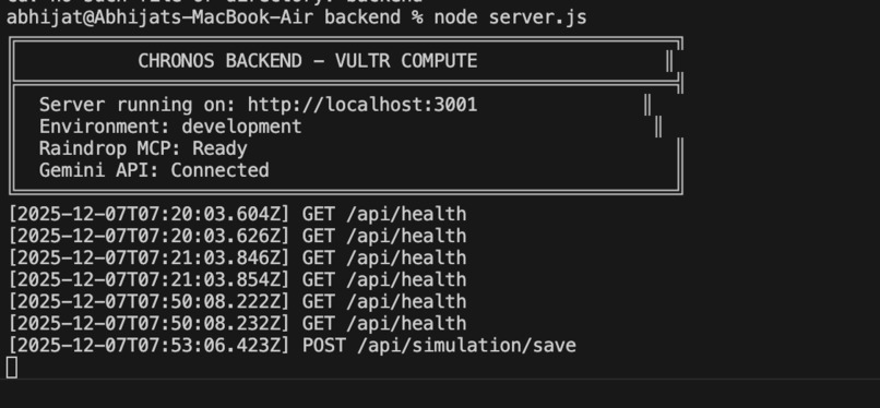 Chronos – screenshot 1