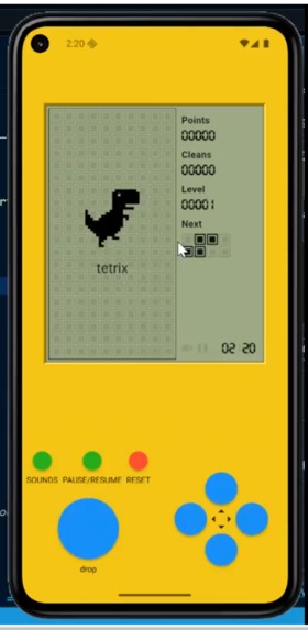 Flutter Tetrix Game – screenshot 1