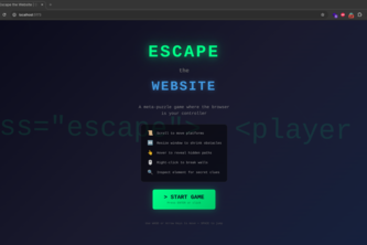 Escape the Website