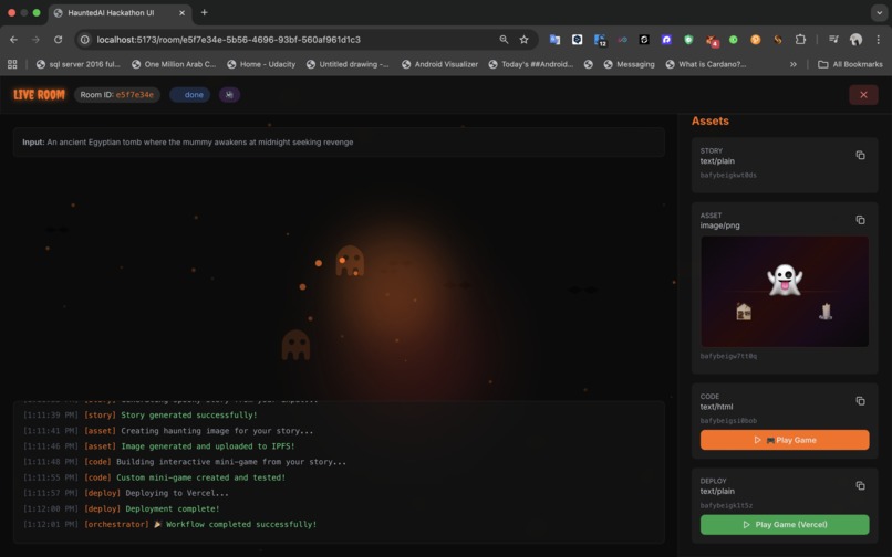 HauntedAI - Multi-Agent AI Platform – screenshot 6