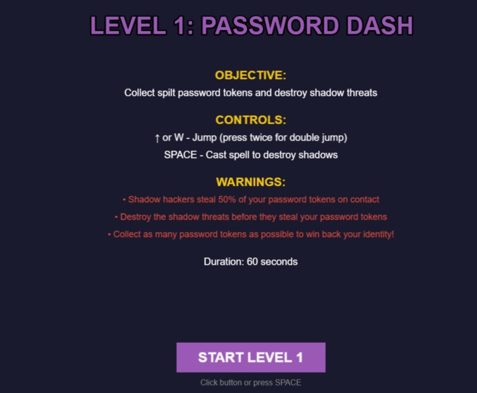 Password Quest – screenshot 3
