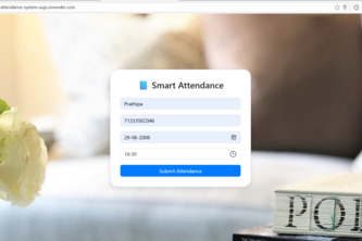 Geo & Time-Based Smart Attendance System