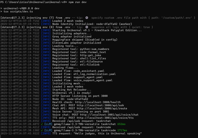 Unikernal-v9 – screenshot 2